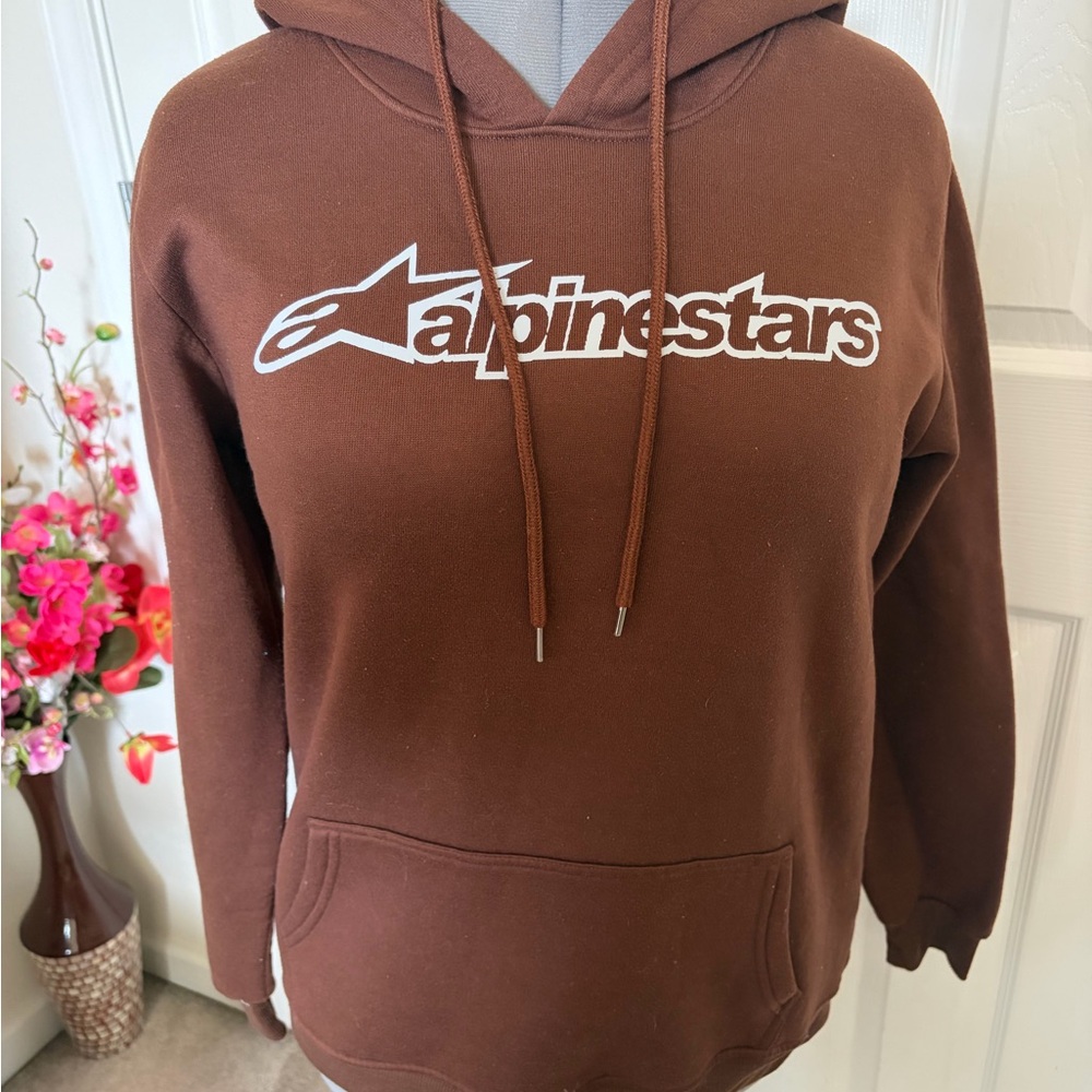 Alpinestars Chocolate Brown Hoodie
